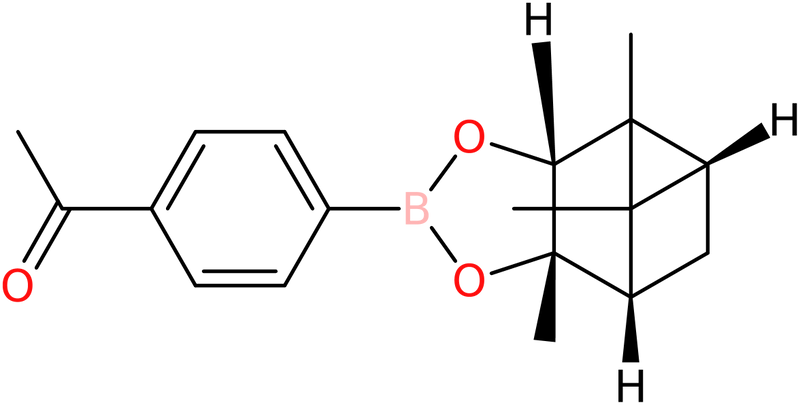 1-{4-[(1S,2S,6R,8S)-2,9,9-Trimethyl-3,5-dioxa-4-boratricyclo[6.1.1.0_,6]decan-4-yl]phenyl}ethan-1-on, NX74067