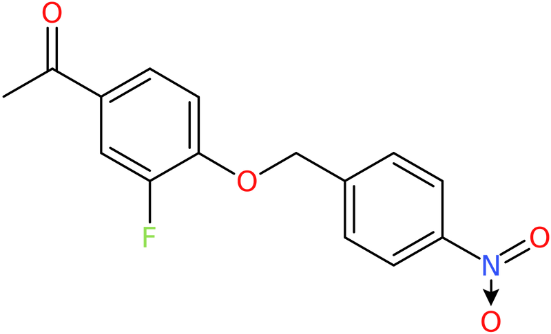 CAS: 885949-79-1 | 1-[3-Fluoro-4-(4-nitrobenzyloxy)phenyl]-1-ethanone, NX66455