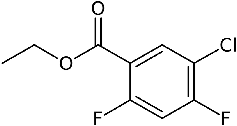 CAS: 1239592-10-9 | Ethyl 5-chloro-2,4-difluorobenzoate, >95%, NX18570