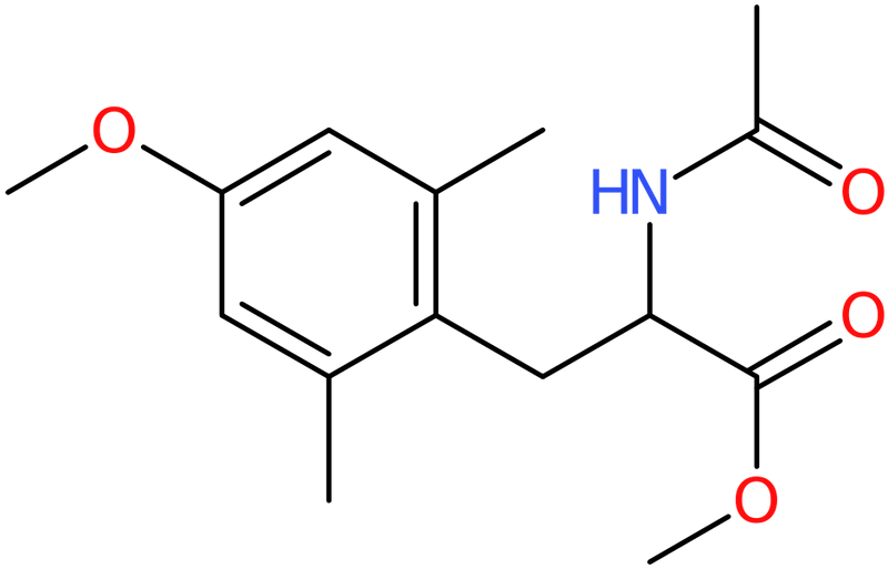 Methyl 2-acetamido-3-(4-methoxy-2,6-diMethylphenyl)propanoate, NX74077