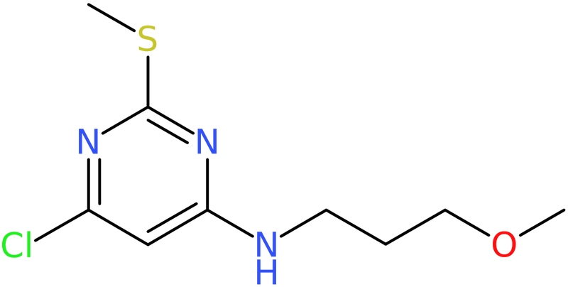 CAS: 951884-56-3 | 4-Chloro-6-[(3-methoxypropyl)amino]-2-(methylthio)pyrimidine, NX70669