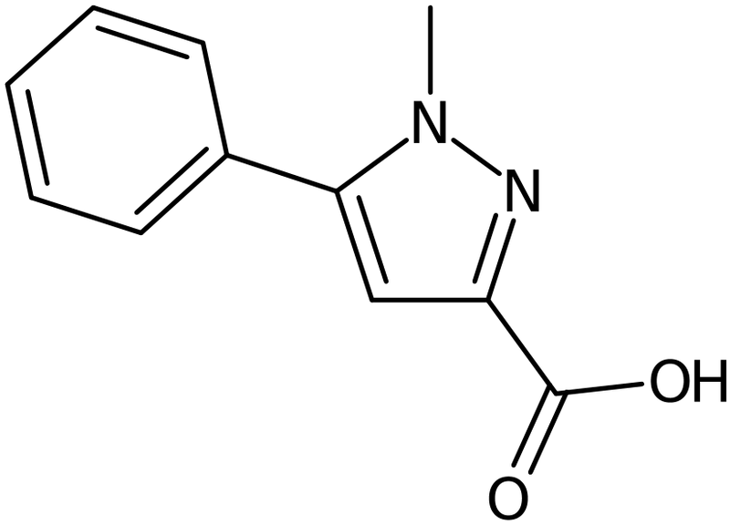 CAS: 10199-53-8 | 1-Methyl-5-phenyl-1H-pyrazole-3-carboxylic acid, >96%, NX11372