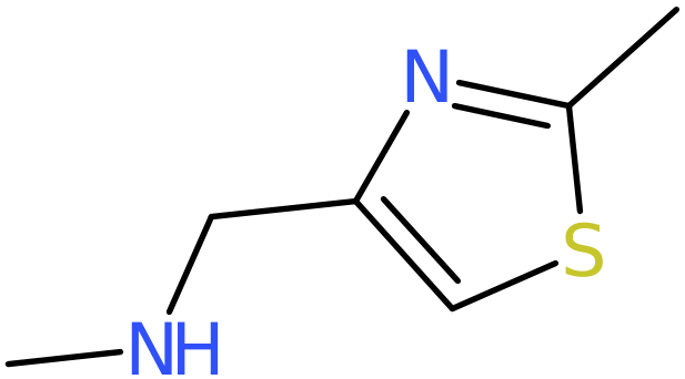 CAS: 144163-81-5 | 2-Methyl-4-[(methylamino)methyl]-1,3-thiazole, >97%, NX24456