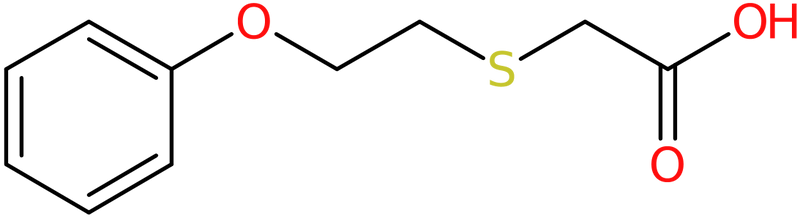 CAS: 75434-70-7 | 2-[(2-phenoxyethyl)thio]acetic acid, NX60720