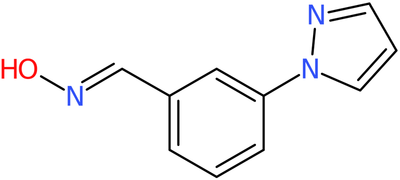 CAS: 1017782-43-2 | (E)-N-{[3-(1H-Pyrazol-1-yl)phenyl]methylidene}hydroxylamine, >95%, NX11247