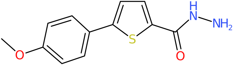 CAS: 69202-24-0 | 5-(4-Methoxyphenyl)thiophene-2-carbohydrazide, NX58439