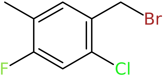 CAS: 1510609-23-0 | 2-Chloro-4-fluoro-5-methylbenzyl bromide, >97%, NX25609