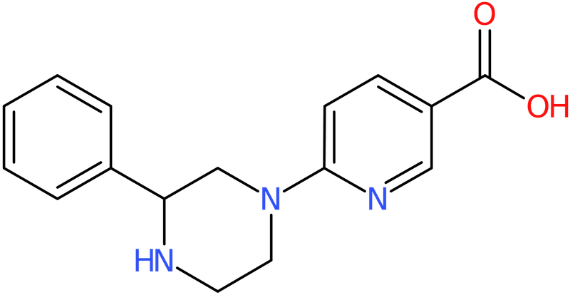 CAS: 904816-46-2 | 6-(3-Phenylpiperazin-1-yl)nicotinic acid, NX67975