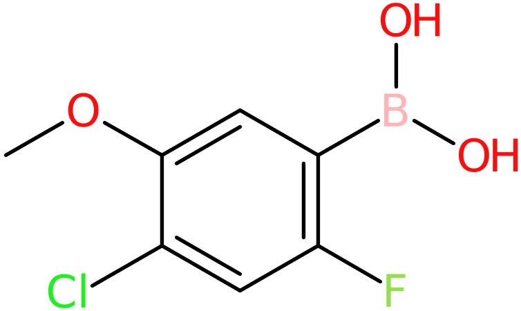 CAS: 153122-60-2 | 4-Chloro-2-fluoro-5-methoxyphenylboronic acid, >98%, NX25927