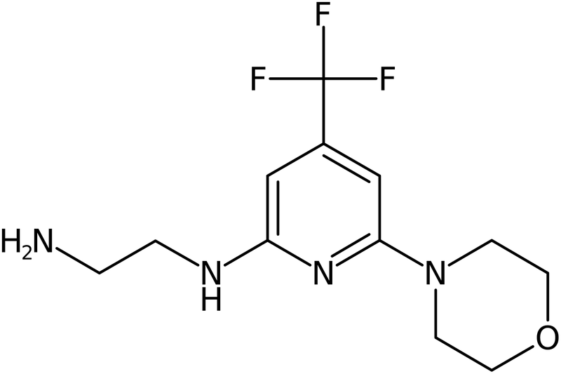 CAS: 1053659-51-0 | N-[6-(Morpholin-4-yl)-4-(trifluoromethyl)pyridin-2-yl]ethane-1,2-diamine, NX12653