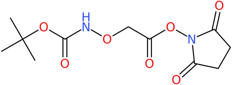 CAS: 80366-85-4 | N-Bocaminooxy-acetic acid 2,5-dioxo-pyrrolidin-1-yl ester, >98%, NX62440