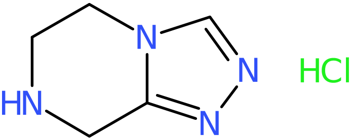 CAS: 837430-14-5 | 5,6,7,8-Tetrahydro[1,2,4]triazolo[4,3-a]pyrazine hydrochloride, NX63259