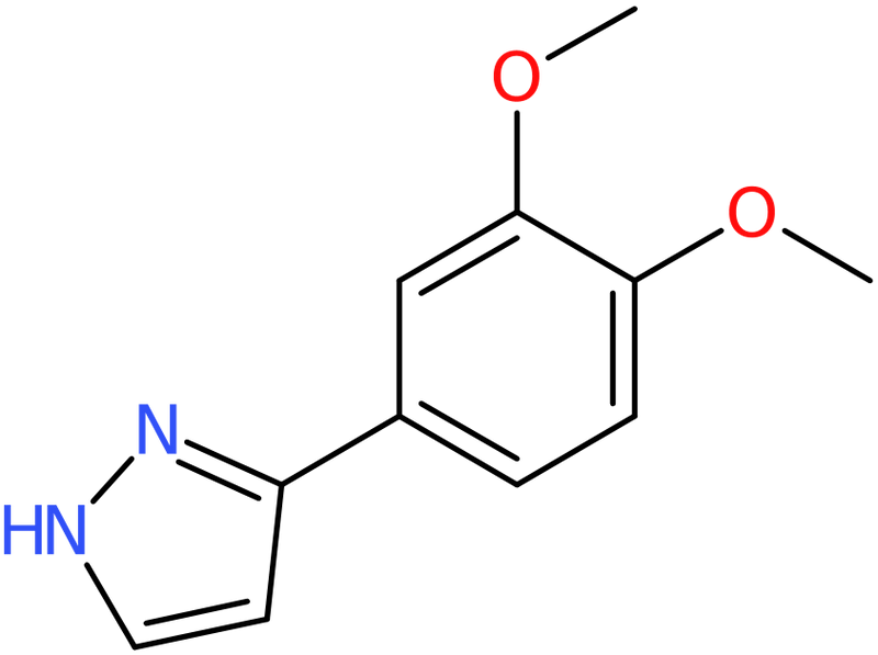 CAS: 154257-70-2 | 3-(3,4-Dimethoxyphenyl)-1H-pyrazole, NX26095