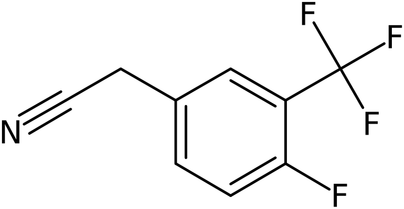 CAS: 220239-65-6 | 4-Fluoro-3-(trifluoromethyl)phenylacetonitrile, >98%, NX35046