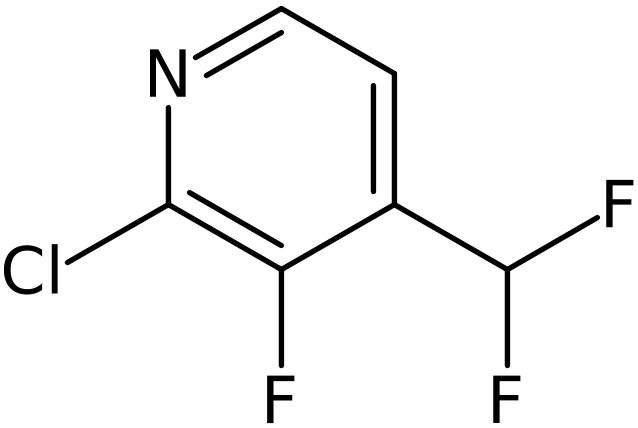 CAS: 1262413-59-1 | 2-Chloro-4-(difluoromethyl)-3-fluoropyridine, >97%, NX19690