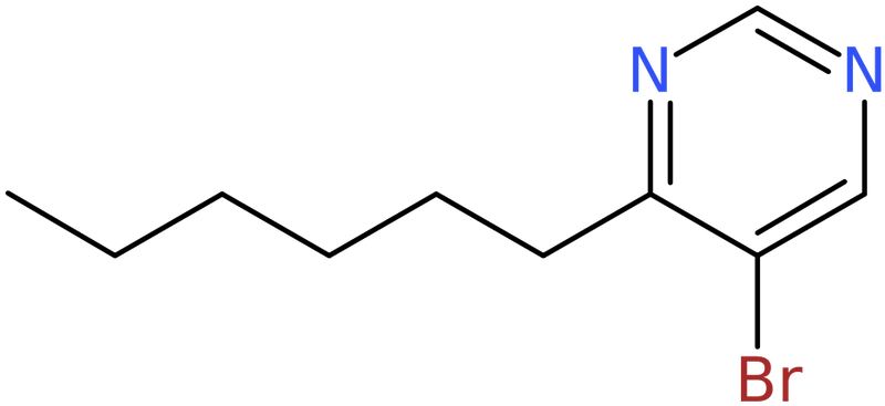 CAS: 951884-38-1 | 5-Bromo-4-(hex-1-yl)pyrimidine, NX70661