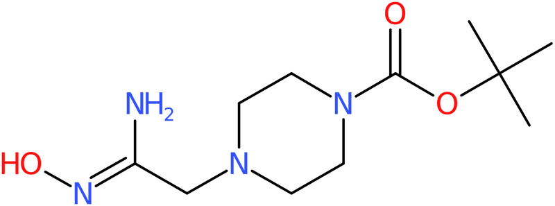 CAS: 1040631-47-7 | 4-(N-Hydroxycarbamimidoylmethyl)-piperazine-1-carboxylic acid tert-butyl ester, NX12202