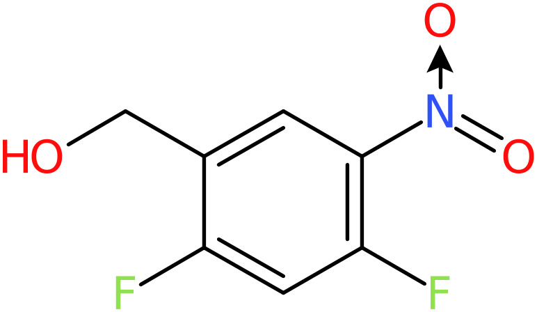 CAS: 935287-88-0 | 2,4-Difluoro-5-nitrobenzyl alcohol, >97%, NX69660