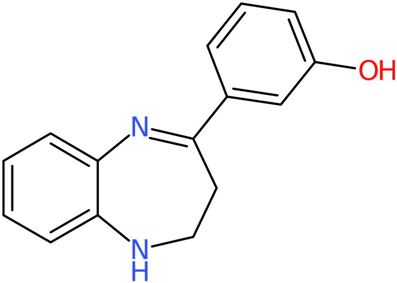 CAS: 889955-12-8 | 2,3-Dihydro-4-(3-hydroxyphenyl)-1H-1,5-benzodiazepine, NX67185