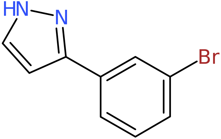 CAS: 149739-65-1 | 3-(3-Bromophenyl)-1H-pyrazole, NX25411