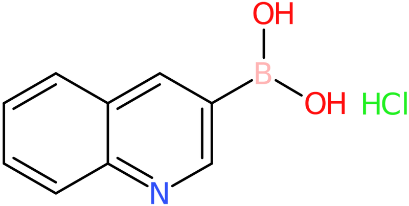 CAS: 850568-71-7 | Quinoline-3-boronic acid hydrochloride, >98%, NX63952