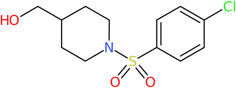 CAS: 870529-81-0 | {1-[(4-Chlorophenyl)sulphonyl]piperidin-4-yl}methanol, NX65134