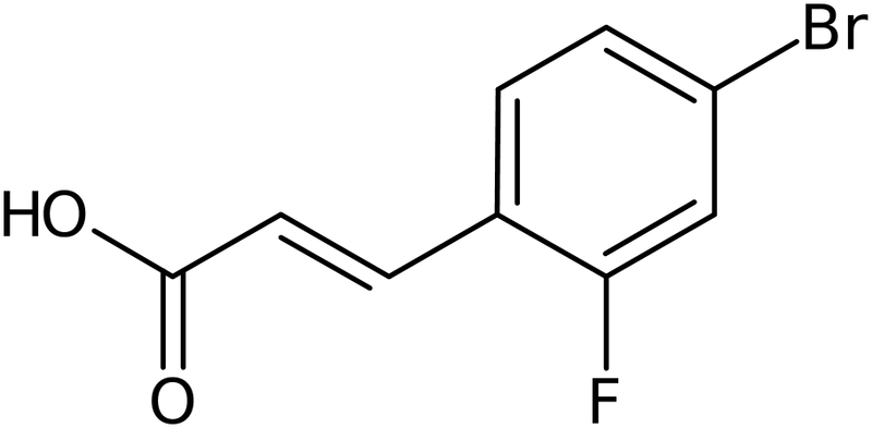 CAS: 149947-19-3 | 4-Bromo-2-fluorocinnamic acid, >98%, NX25442