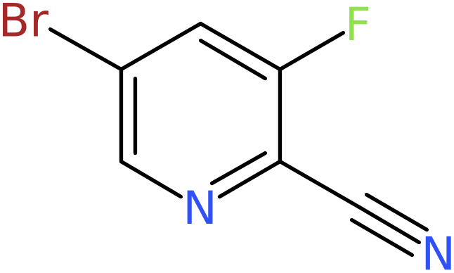 CAS: 886373-28-0 | 5-Bromo-3-fluoropyridine-2-carbonitrile, >98%, NX66645