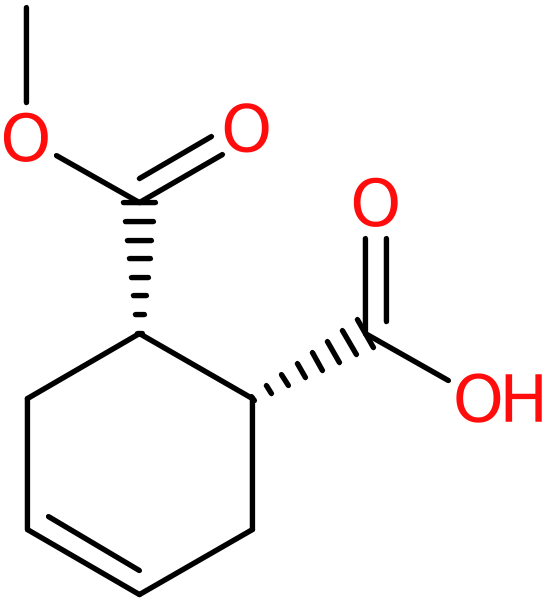 CAS: 88335-93-7 | (1R,6S)-cis-6-(Methoxycarbonyl)cyclohex-3-ene-1-carboxylic acid, NX66107