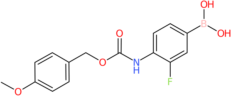 CAS: 913835-49-1 | 3-Fluoro-4-[(4-methoxybenzyloxy)carbonylamino]benzeneboronic acid, >98%, NX68407