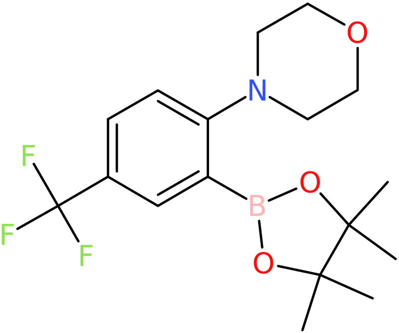 CAS: 906352-77-0 | 2-Morpholin-4-yl-5-(trifluoromethyl)benzeneboronic acid, pinacol ester, >97%, NX68049