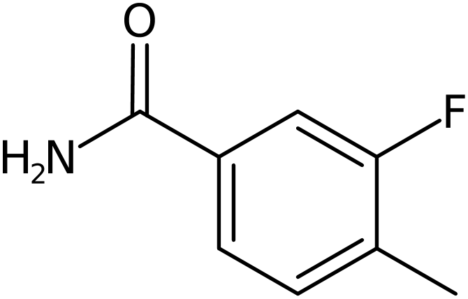 CAS: 170726-98-4 | 3-Fluoro-4-methylbenzamide, >97%, NX28539