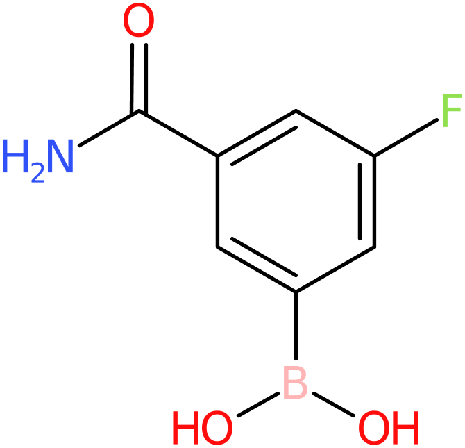 CAS: 871332-66-0 | 3-(Carbamoyl)-5-fluorobenzeneboronic acid, >98%, NX65251