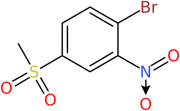 CAS: 94832-06-1 | 1-Bromo-4-(methylsulphonyl)-2-nitrobenzene, >98%, NX70478