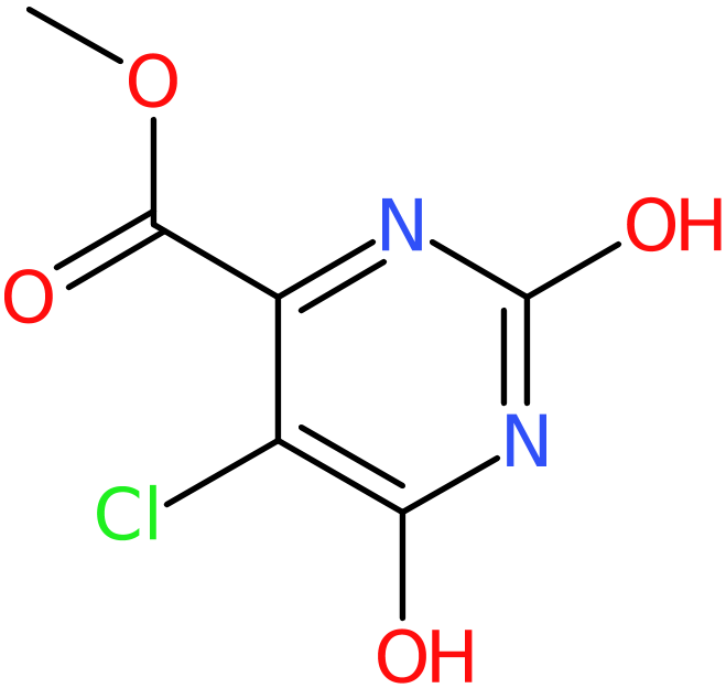 CAS: 91447-90-4 | Methyl 5-chloro-2,6-dihydroxypyrimidine-4-carboxylate, NX68565