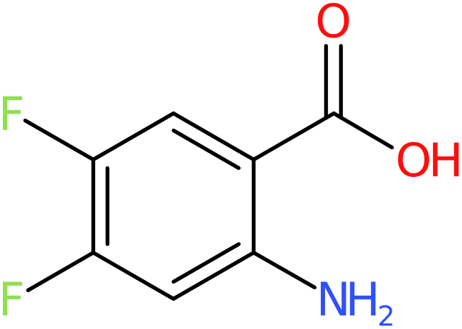 CAS: 83506-93-8 | 2-Amino-4,5-difluorobenzoic acid, NX63197