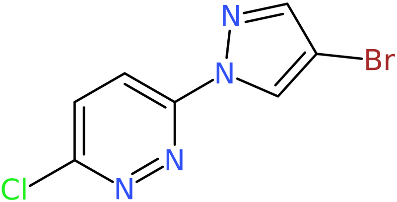 CAS: 957035-33-5 | 3-(4-Bromo-1H-pyrazol-1-yl)-6-chloropyridazine, >98%, NX71031