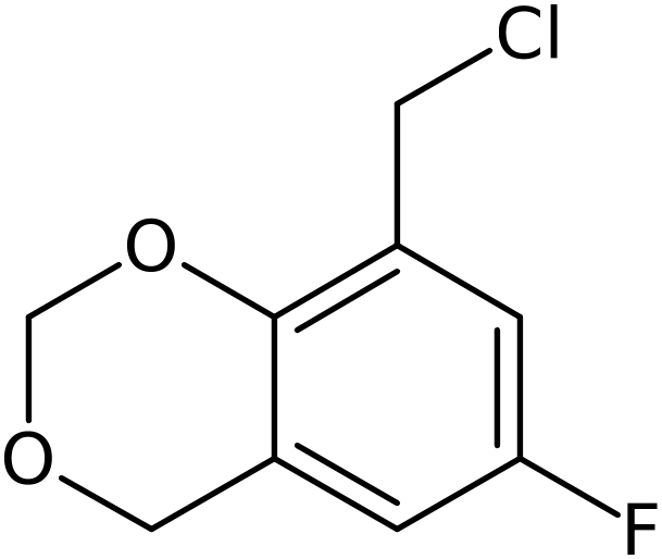 CAS: 131728-94-4 | 8-(Chloromethyl)-6-fluoro-4H-1,3-benzodioxine, >97%, NX20904