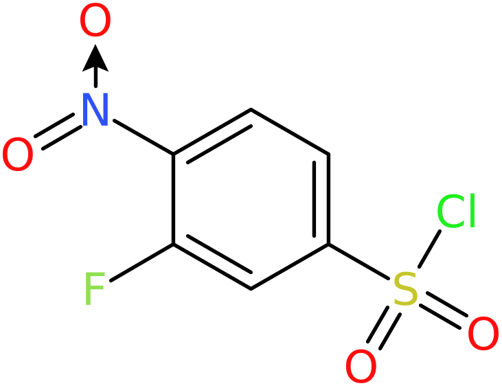 CAS: 86156-93-6 | 3-Fluoro-4-nitrobenzenesulphonyl chloride, NX64609