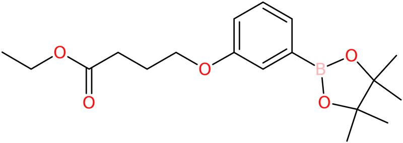 CAS: 850411-09-5 | Ethyl 4-(3-(4,4,5,5-tetramethyl-1,3,2-dioxaborolan-2-yl)phenoxy)butanoate, >99%, NX63832