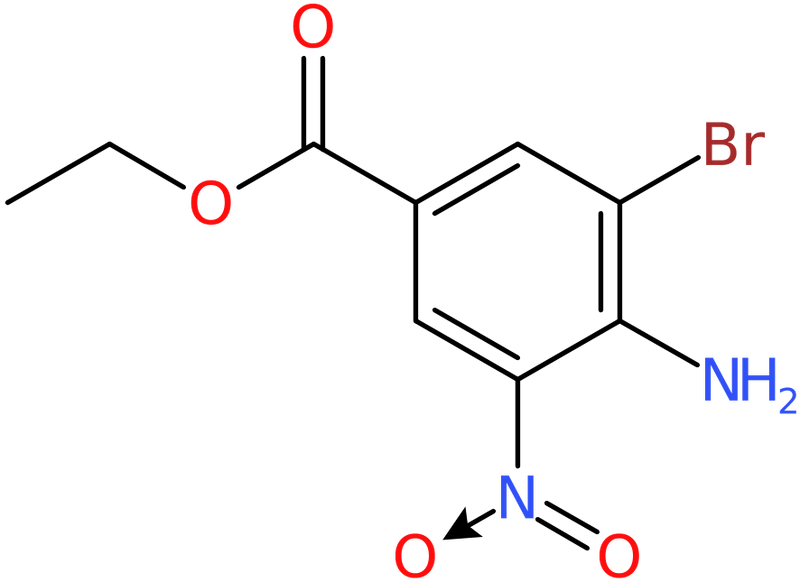 CAS: 82760-42-7 | Ethyl 4-amino-3-bromo-5-nitrobenzoate, NX63001