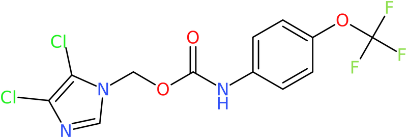 CAS: 650592-39-5 | (4,5-Dichloro-1H-imidazol-1-yl)methyl [4-(trifluoromethoxy)phenyl]carbamate, NX56823