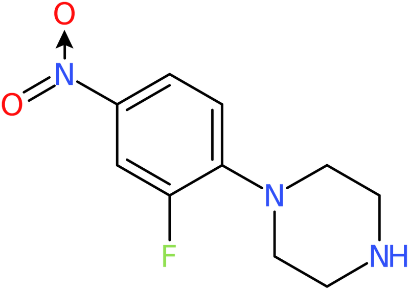 CAS: 154590-33-7 | 1-(2-Fluoro-4-nitrophenyl)piperazine, NX26162