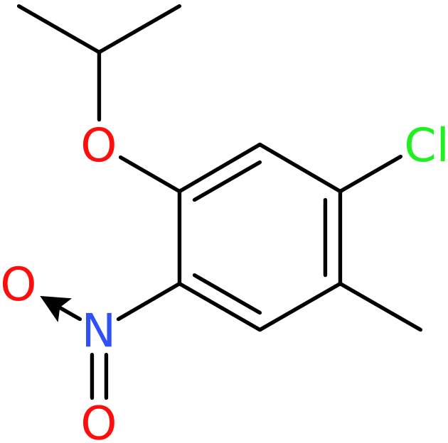 CAS: 1032903-50-6 | 2-Chloro-4-isopropoxy-5-nitrotoluene, >97%, NX11891