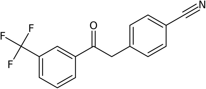 CAS: 146653-56-7 | 4-{2-Oxo-2-[3-(trifluoromethyl)phenyl]ethyl}benzonitrile, NX24962