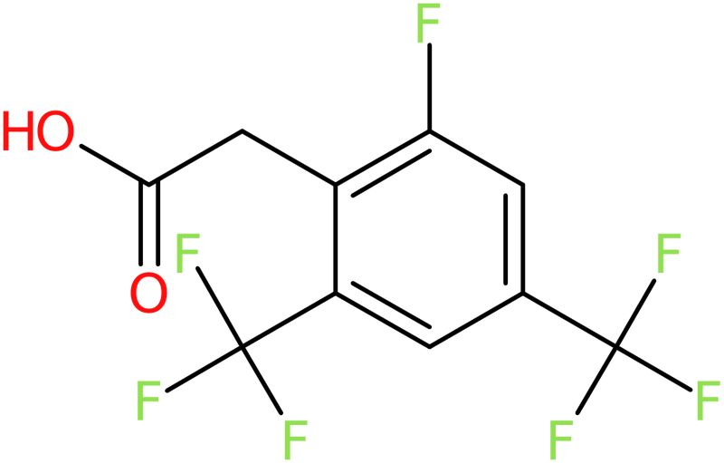 CAS: 1017778-54-9 | 2-Fluoro-4,6-bis(trifluoromethyl)phenylacetic acid, >98%, NX11147