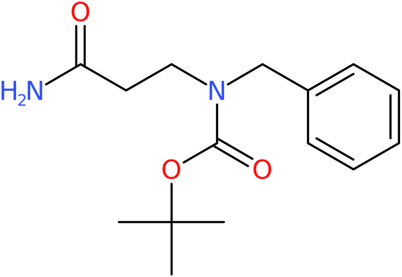 CAS: 1040682-30-1 | tert-Butyl 3-amino-3-oxopropyl(benzyl)carbamate, >95%, NX12206