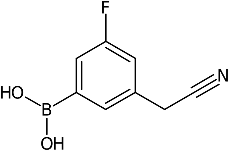 CAS: 1460307-63-4 | 3-(Cyanomethyl)-5-fluorobenzeneboronic acid, NX24866