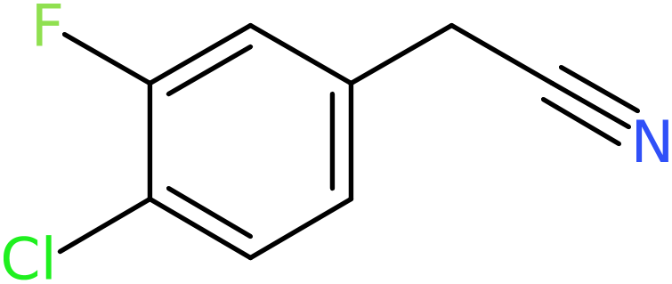 CAS: 251570-03-3 | 4-Chloro-3-fluorophenylacetonitrile, >98%, NX37675