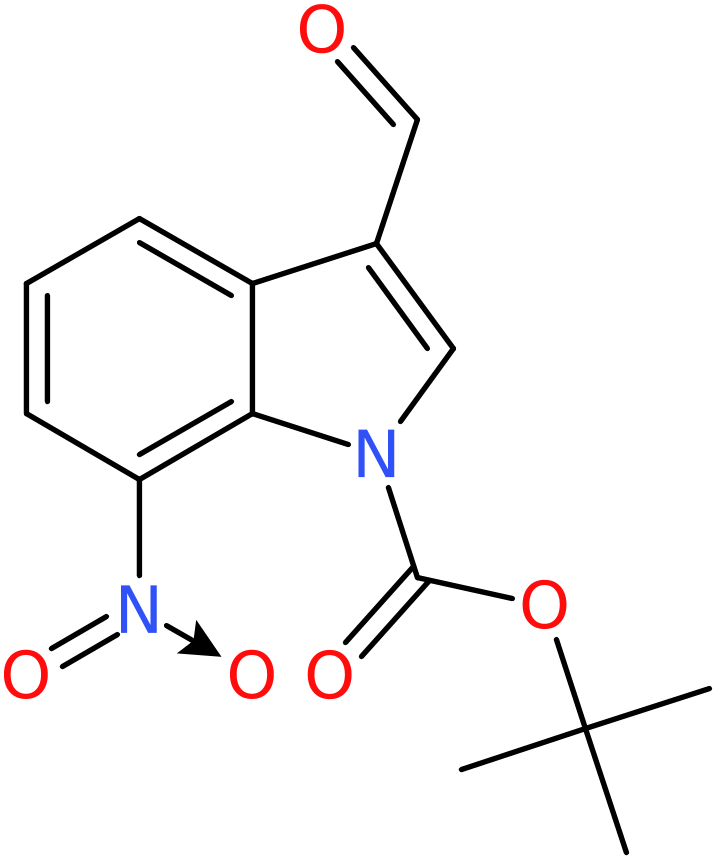 CAS: 914348-97-3 | 7-Nitroindole-3-carboxaldehyde, N-BOC protected, >95%, NX68529